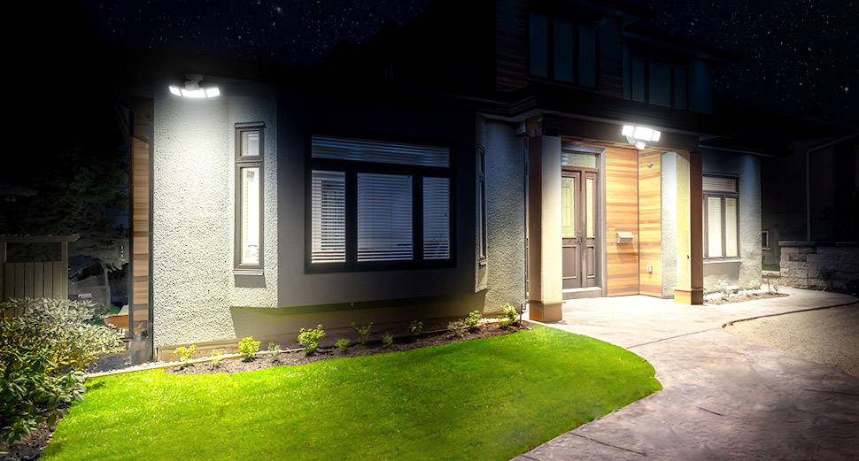 Stylish security lights hotsell